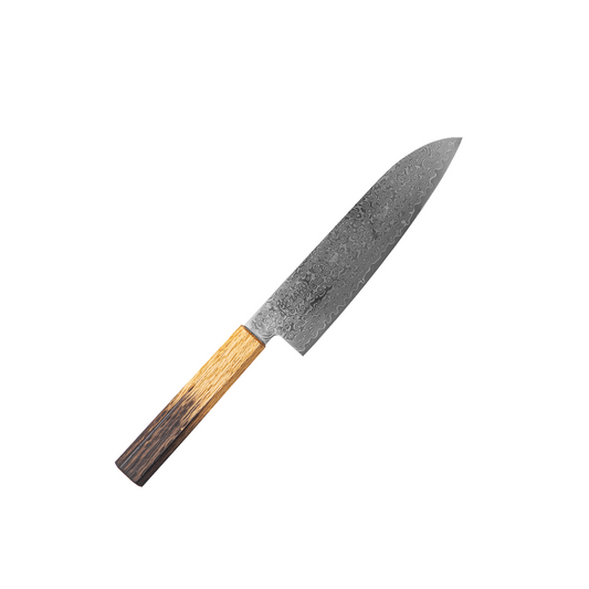 Yakiurushi Damascus Santoku